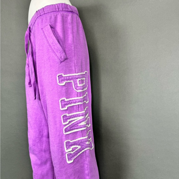 PINK Victoria's Secret Pants - PINK Victoria’s Secret BF Oversized Purple Sweatpants